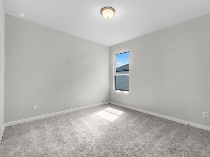 Spacious, unfurnished interior of a new home in Mason Woods, Cypress (Image 13).