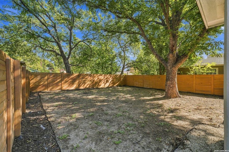 Exterior details and patio area of a home in , San Antonio (Image 25).