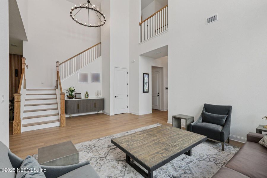Furnished interior view inside a new home in Tamaya, Jacksonville (Image 20). Furnished interior view inside a new home in Tamaya, Jacksonville (Image 20).