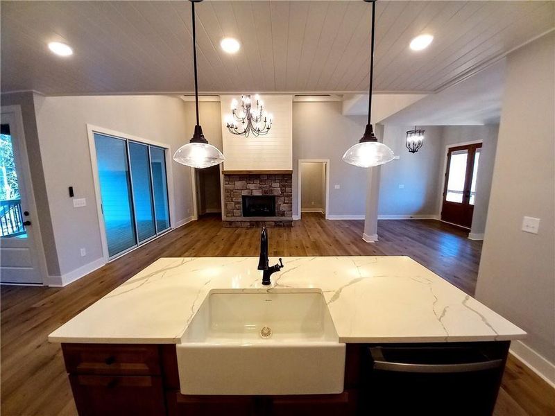 Furnished interior view inside a new home in , Temple (Image 5).