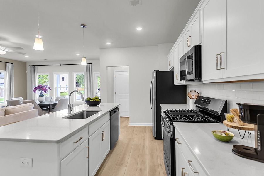 Furnished interior view inside a new home in , Summerville (Image 16).