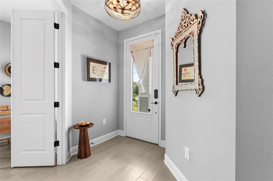 Furnished interior view inside a new home in , Sarasota (Image 19).