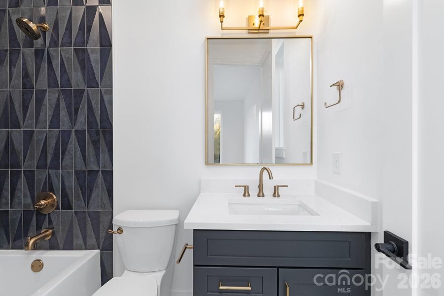 Furnished interior view inside a new home in , Charlotte (Image 9).