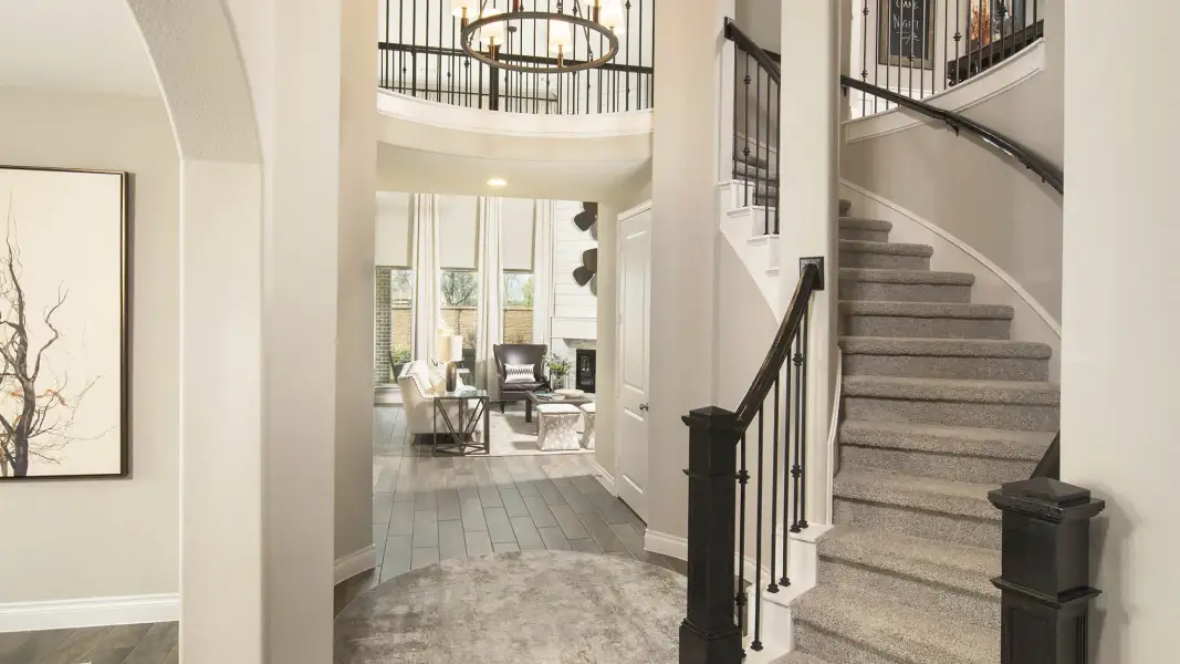 Furnished interior view inside a new home in North Sky, Celina (Image 19).