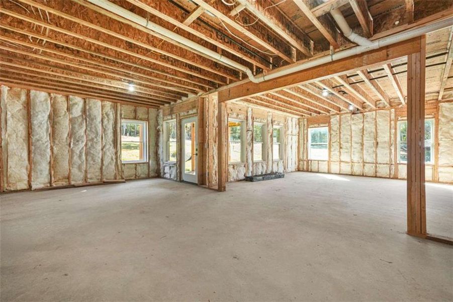 In-progress construction of a new home in , Lawrenceville, GA (Image 43).