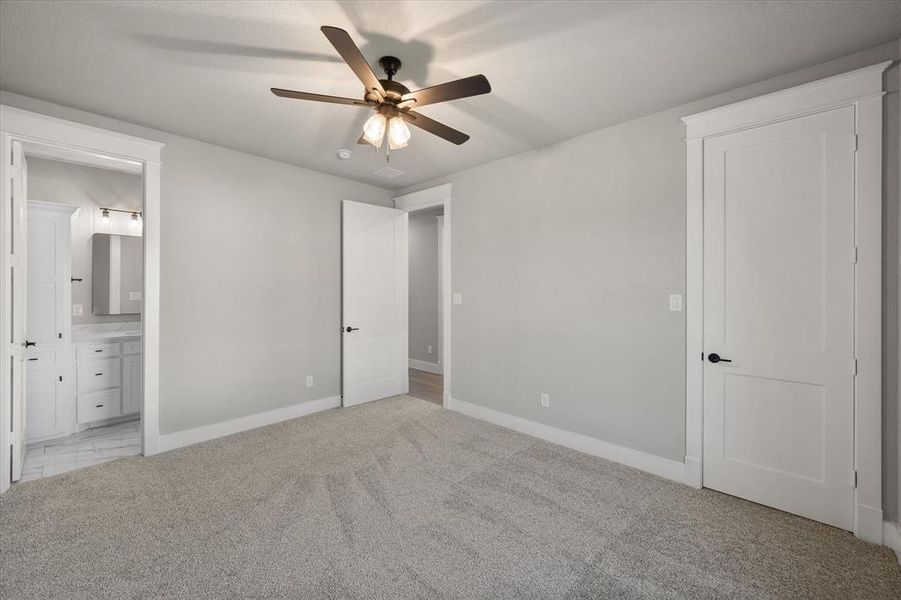 Bedroom 4 with walk-in closet and en-suite bath