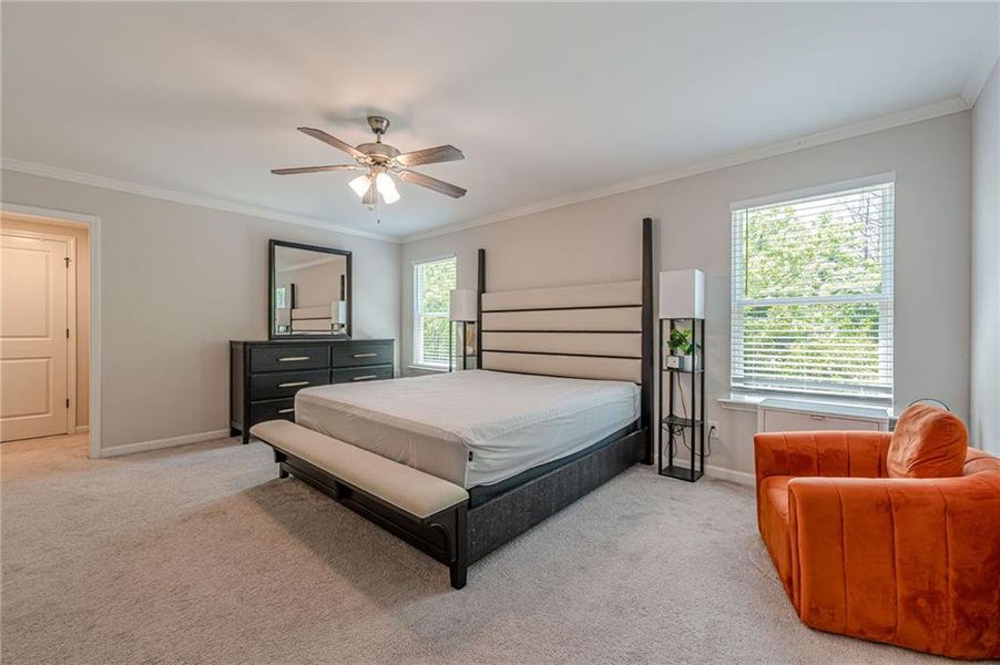 Furnished interior view inside a new home in , Atlanta (Image 33).