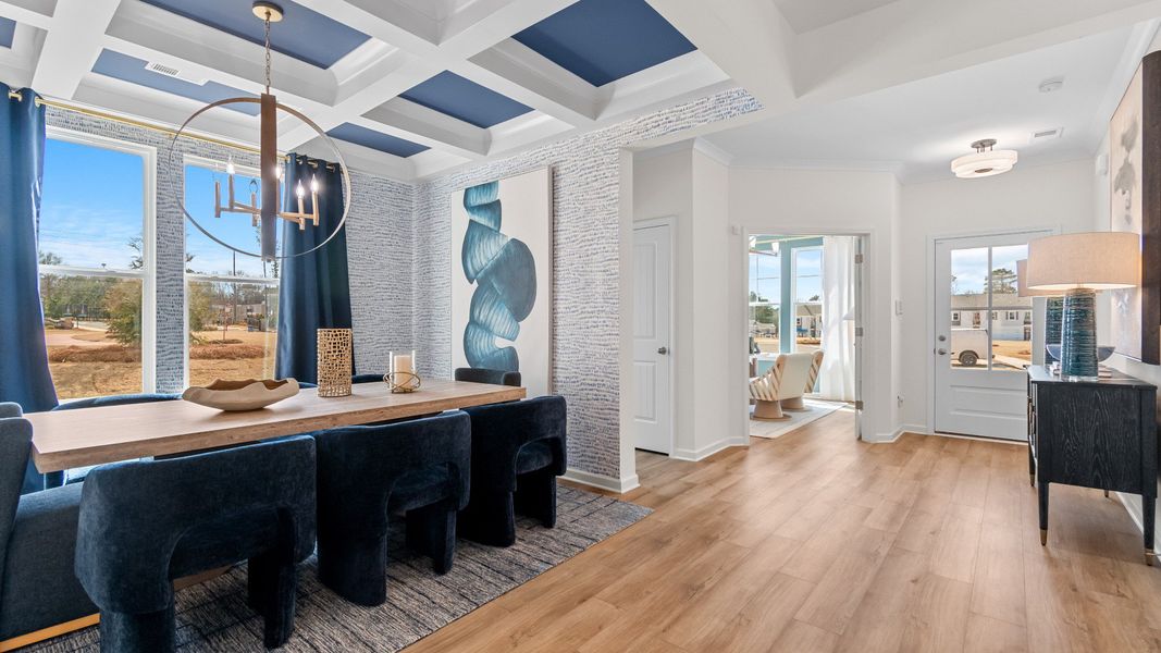 Furnished interior view inside a new home in Bowers Farm, McDonough (Image 8).