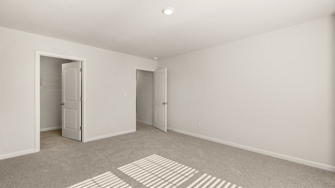 Representative unfurnished interior of a home built from the Mansfield by D.R. Horton in Northwoods at Mirror Lake, Villa Rica (Image 31). Representative unfurnished interior of a home built from the Mansfield by D.R. Horton in Northwoods at Mirror Lake, Villa Rica (Image 31).