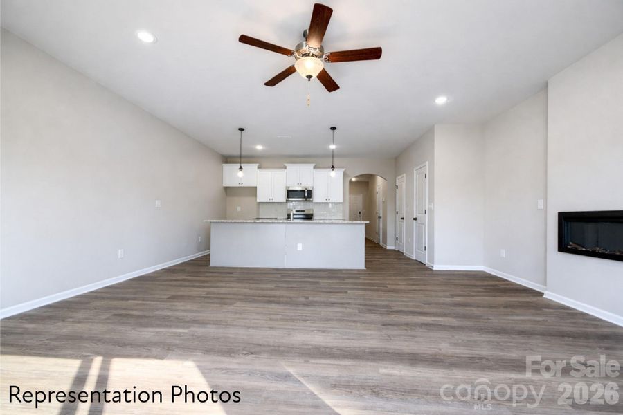 Spacious, unfurnished interior of a new home in , Charlotte (Image 24).