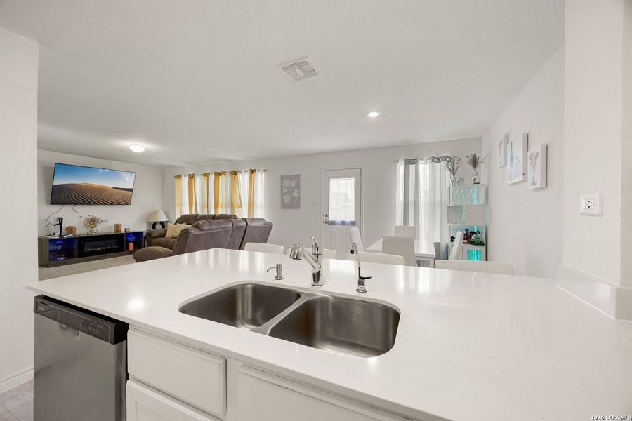 Furnished interior view inside a new home in , San Antonio (Image 12).