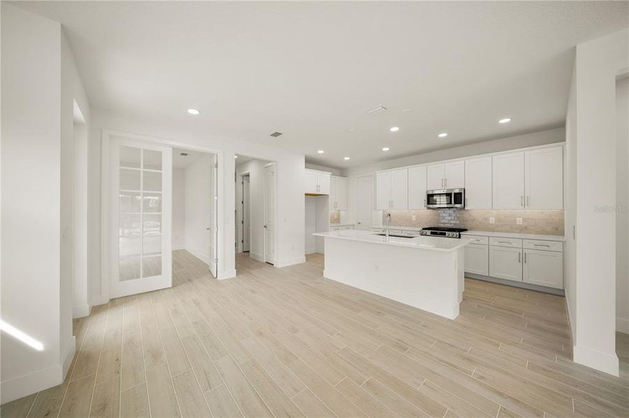 Furnished interior view inside a new home in Shellstone at Waterside, Sarasota (Image 12). Furnished interior view inside a new home in Shellstone at Waterside, Sarasota (Image 12).