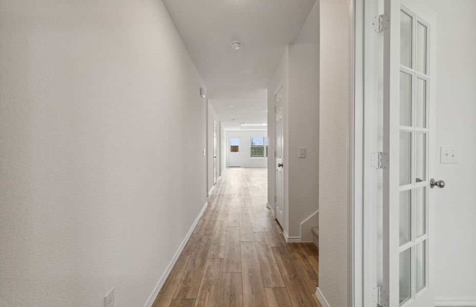 Welcoming entry into home Welcoming entry into home