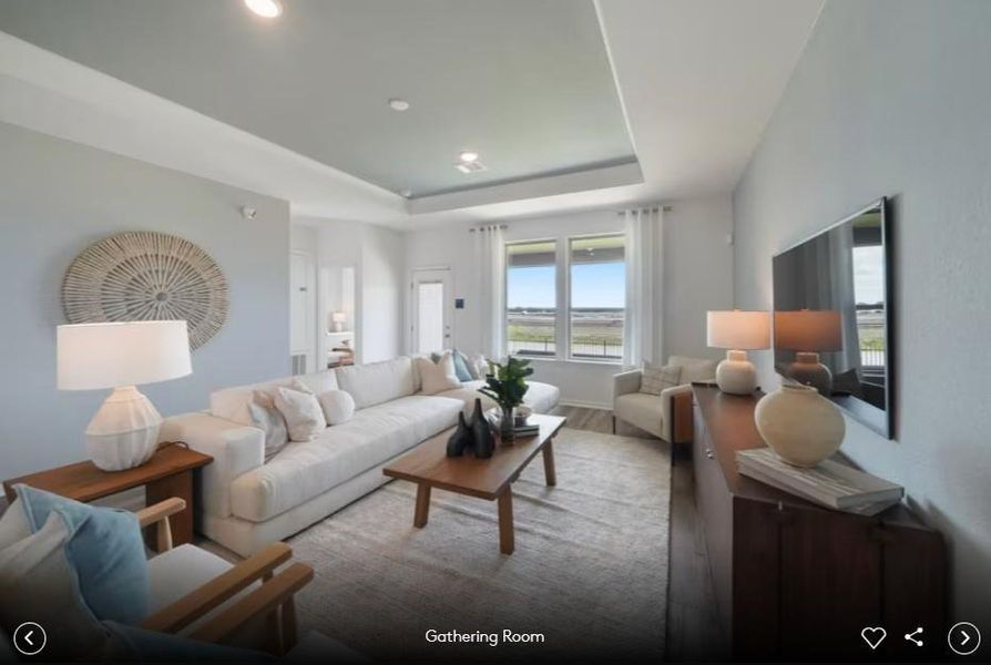 Photo of Centex model home with same floor plan, not of actual home listed. Photo of Centex model home with same floor plan, not of actual home listed.