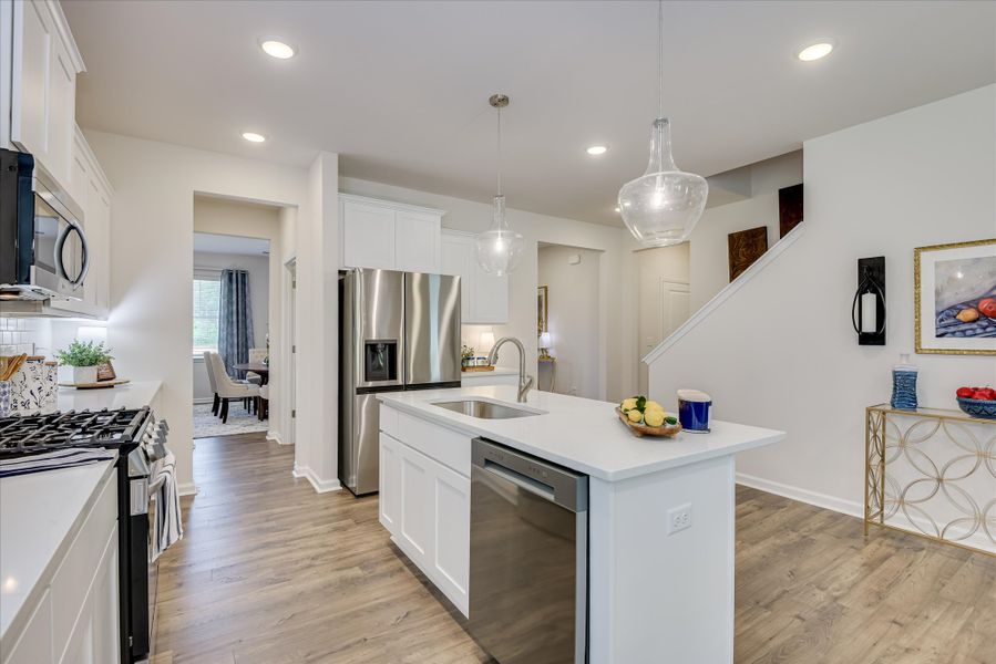Furnished interior view inside a new home in Heritage Bay, Sumter (Image 23). Furnished interior view inside a new home in Heritage Bay, Sumter (Image 23).