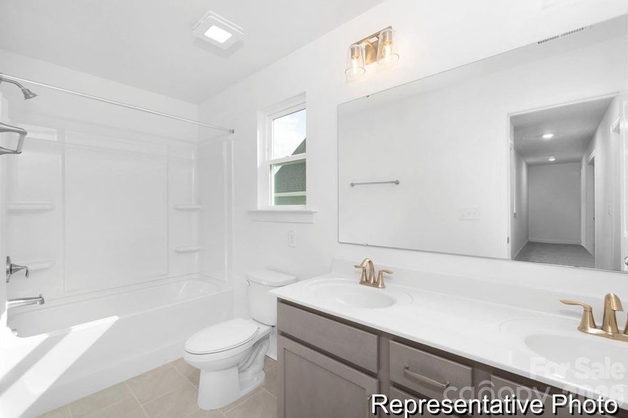 Furnished interior view inside a new home in Huntington Hills, Lincolnton (Image 6).