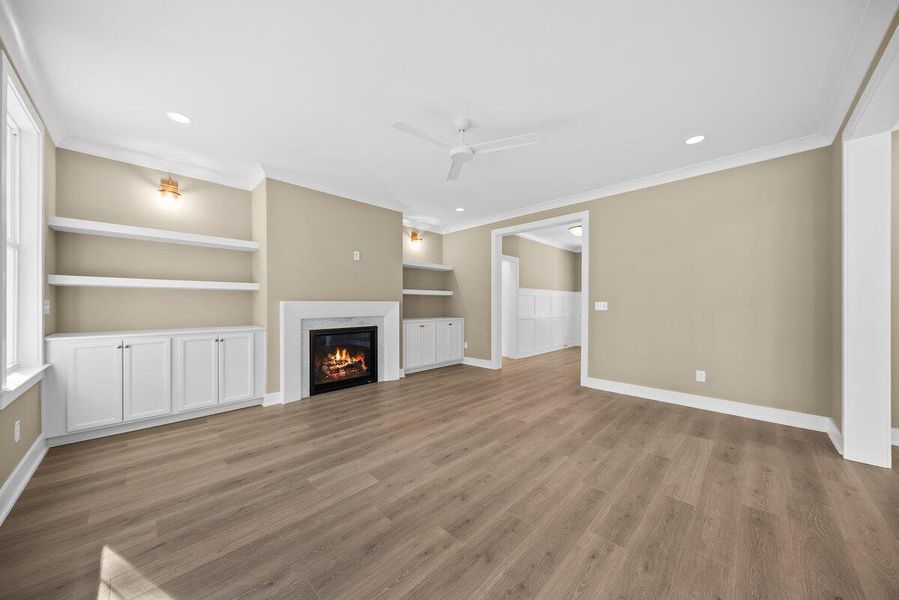 Spacious, unfurnished interior of a new home in , Awendaw (Image 33).