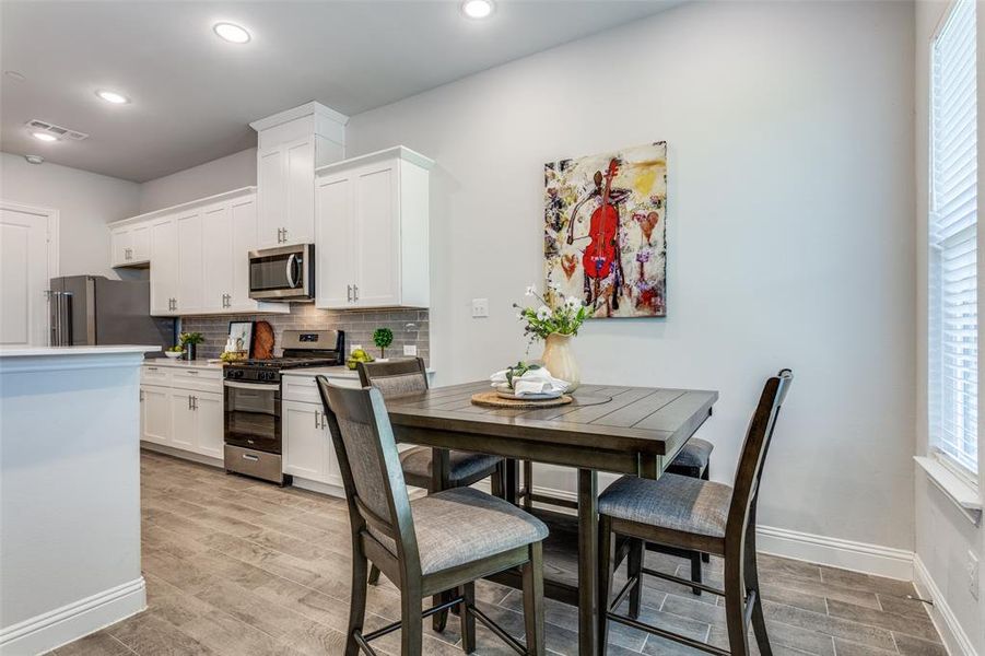 Furnished interior view inside a new home in , Lewisville (Image 23).