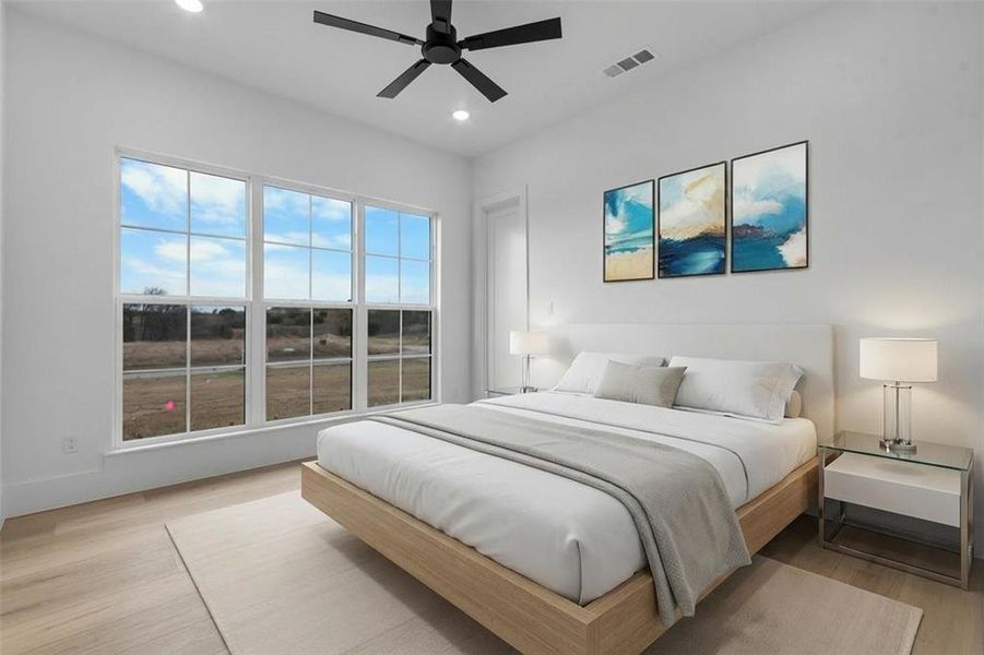 Furnished interior view inside a new home in , Cresson (Image 18).