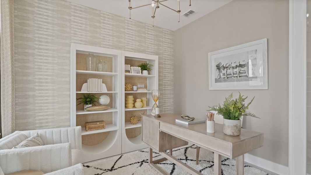 Furnished interior view inside a new home in Trailside, Mount Dora (Image 10).