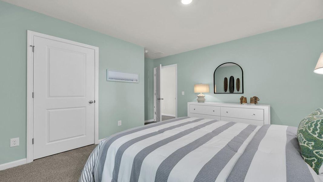 Furnished interior view inside a new home in The Cove at Mallard Crossing, Summerville (Image 26). Furnished interior view inside a new home in The Cove at Mallard Crossing, Summerville (Image 26).