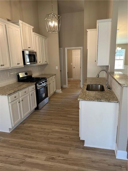 Furnished interior view inside a new home in , Covington (Image 6). Furnished interior view inside a new home in , Covington (Image 6).