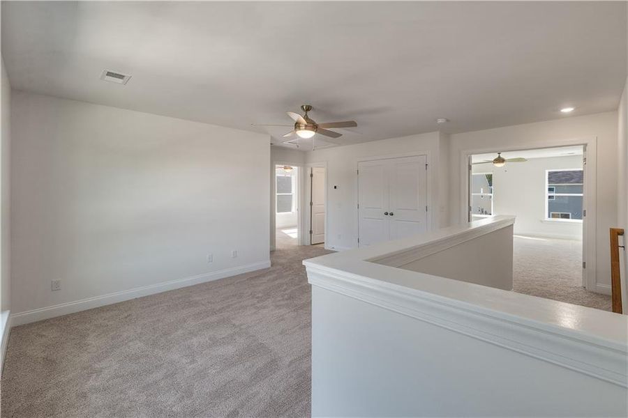 Spacious, unfurnished interior of a new home in Villas at Dawsonville, Dawsonville (Image 21).