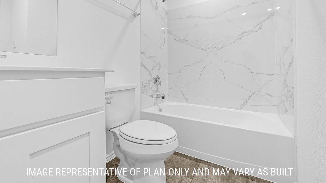 Furnished interior view inside a new home in Holly Trails, Sour Lake (Image 8).