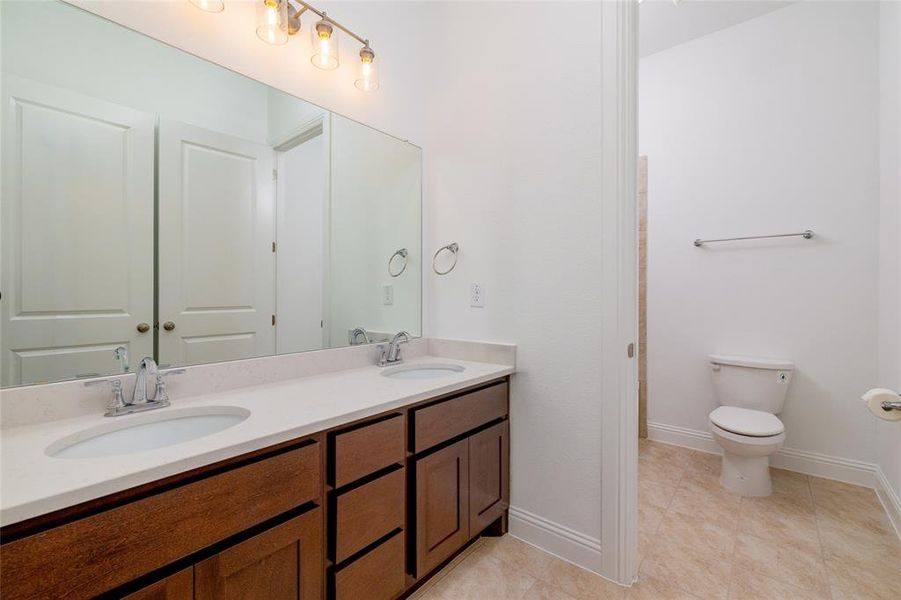 Furnished interior view inside a new home in , Haslet (Image 13).