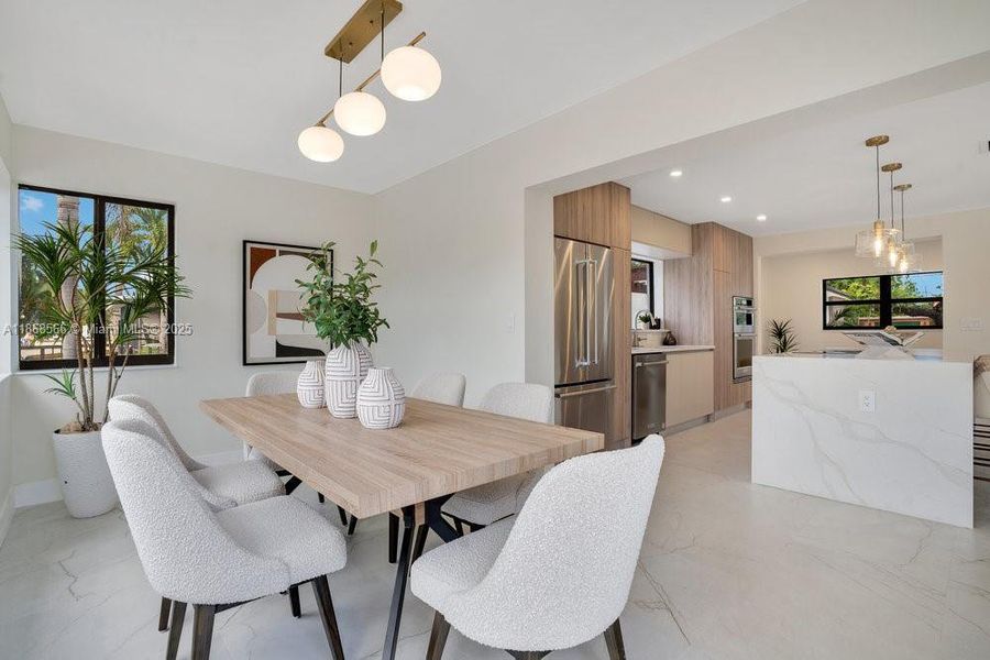 Furnished interior view inside a new home in , Fort Lauderdale (Image 17). Furnished interior view inside a new home in , Fort Lauderdale (Image 17).