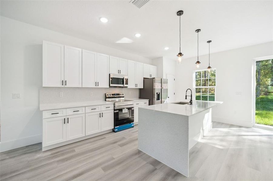 Furnished interior view inside a new home in , Citrus Springs (Image 6). Furnished interior view inside a new home in , Citrus Springs (Image 6).