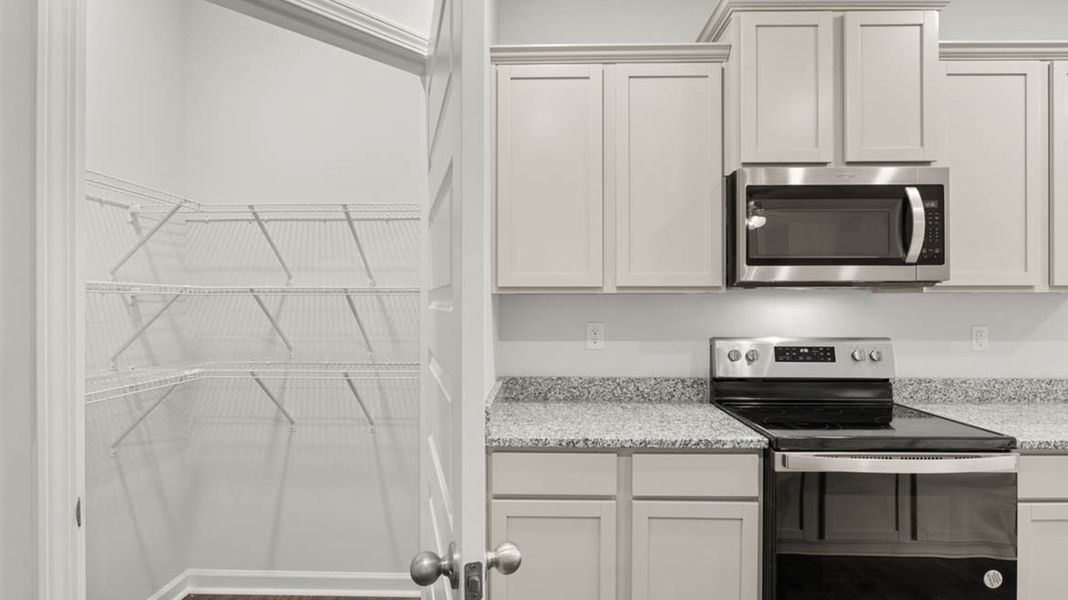 Representative furnished interior of a home built from the Sudbury by D.R. Horton in Laurel Park Townhomes, Hephzibah (Image 7).