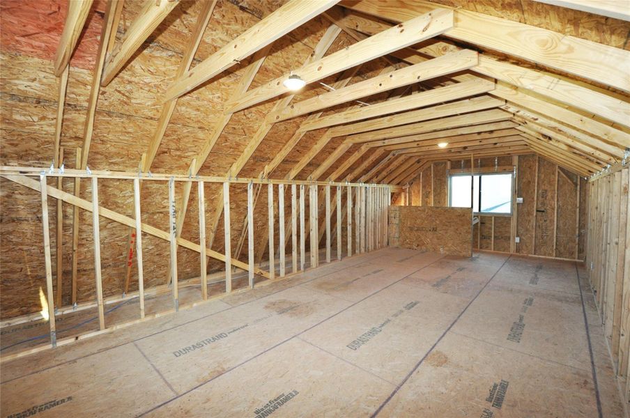 In-progress construction of a new home in , League City, TX (Image 40).