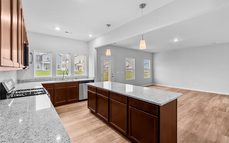 Furnished interior view inside a new home in Hanes Lake, Winston-Salem (Image 11).