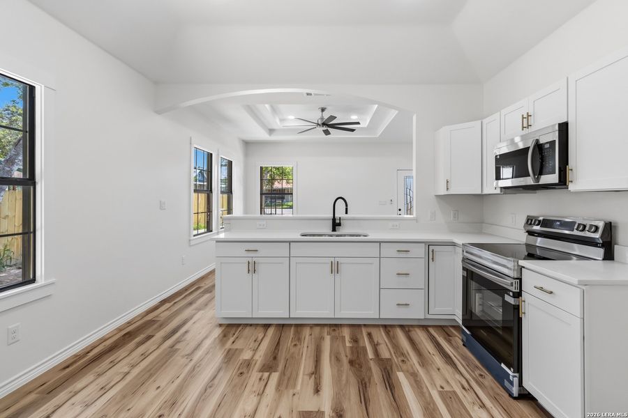 Furnished interior view inside a new home in , San Antonio (Image 8).