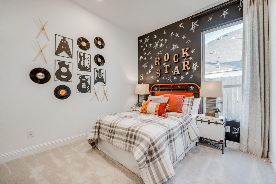 Furnished interior view inside a new home in Cross Creek West: Pinnacle Collection, Fulshear (Image 25).