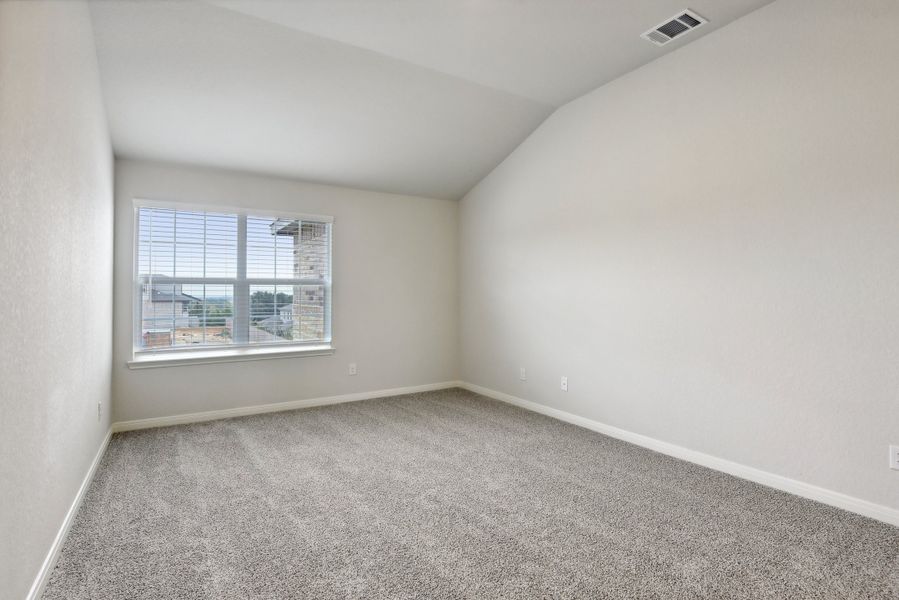 Second floor landing in the Red River floorplan at a Meritage Homes community.