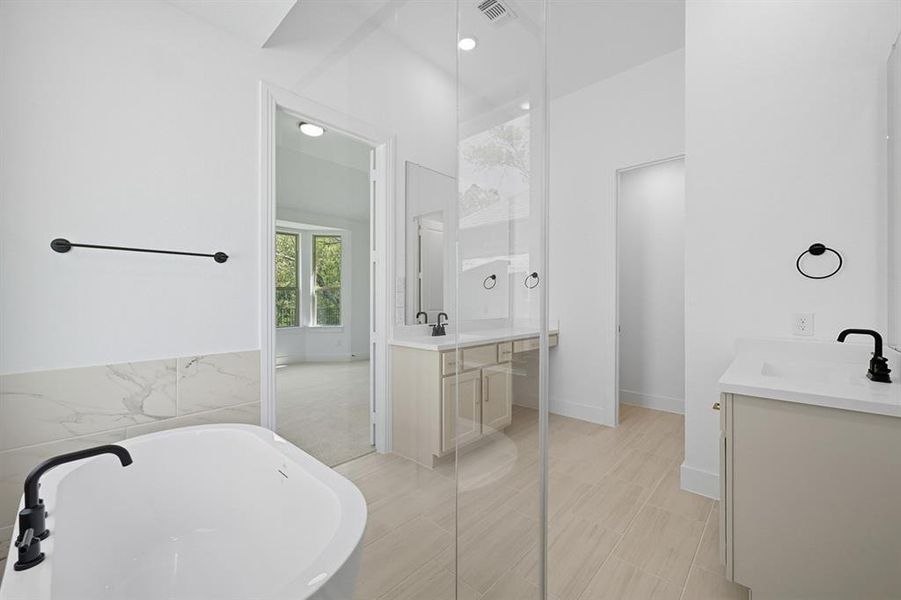 Furnished interior view inside a new home in Gateway Village - The Reserve: 45ft. lots, Denison (Image 12). Furnished interior view inside a new home in Gateway Village - The Reserve: 45ft. lots, Denison (Image 12).