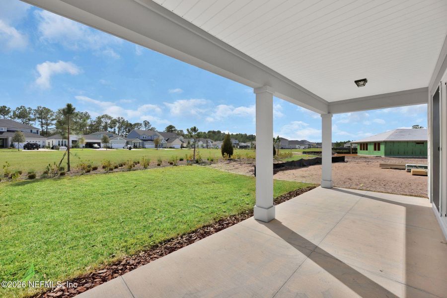 Exterior details and patio area of a home in Hyland Trail, Green Cove Springs (Image 31). Exterior details and patio area of a home in Hyland Trail, Green Cove Springs (Image 31).