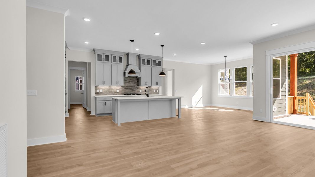 Furnished interior view inside a new home in Richvale Estates, Fairview (Image 14).