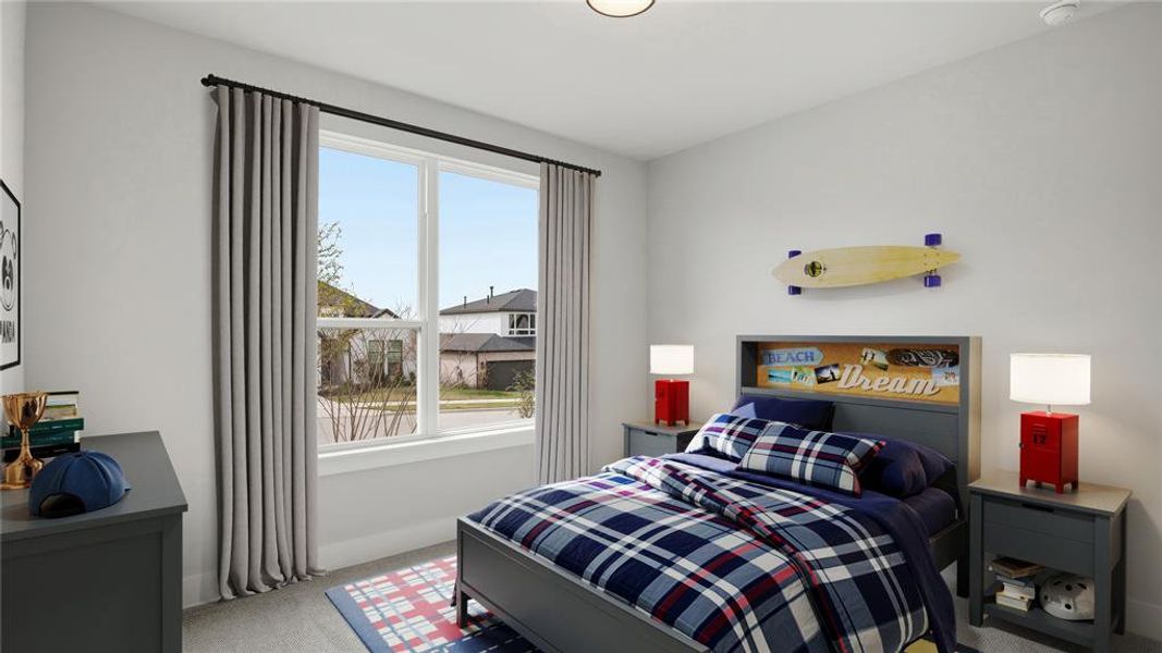 Furnished interior view inside a new home in Talon Hills, Fort Worth (Image 7).
