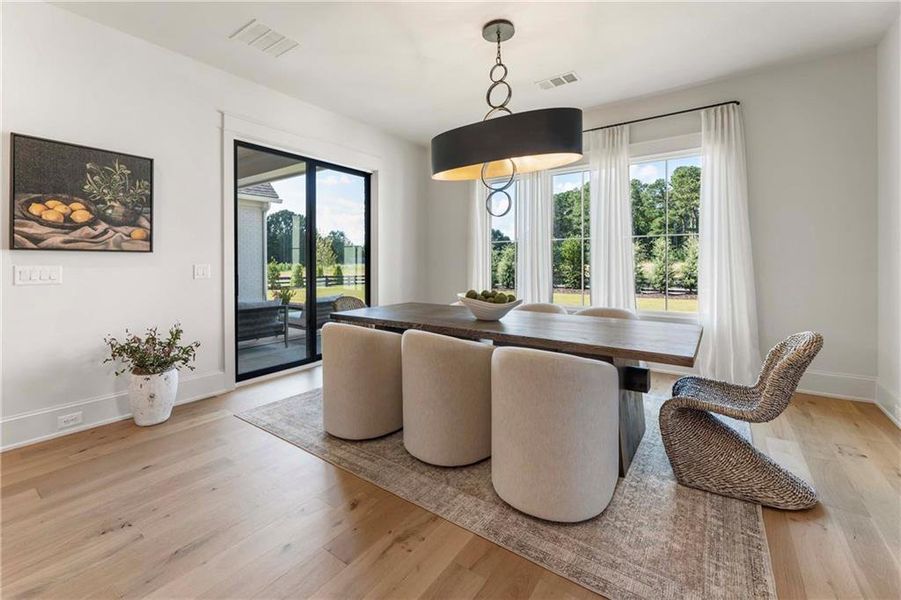 Furnished interior view inside a new home in , Milton (Image 16). Furnished interior view inside a new home in , Milton (Image 16).