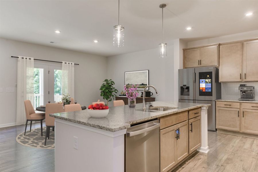 Representative furnished interior of a home built from the The Orchard by Stanley Martin Homes in Boykin Hills, Chapin (Image 6).