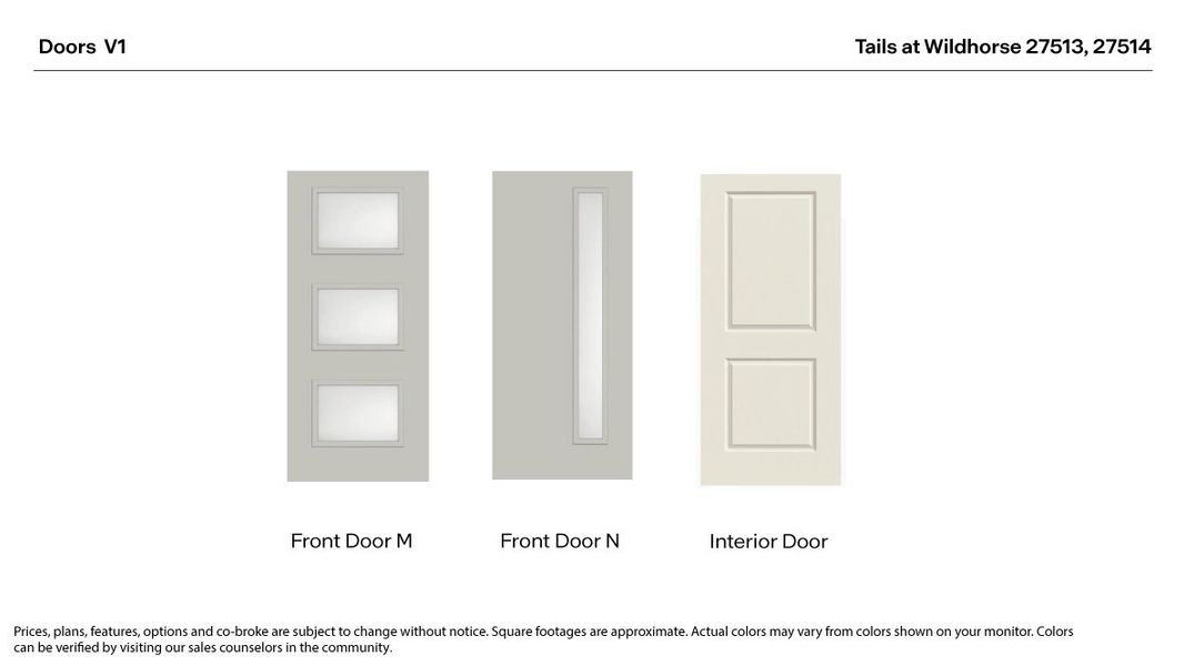 Sample of building materials used in homes in Trails at Wildhorse, Austin (Image 27).