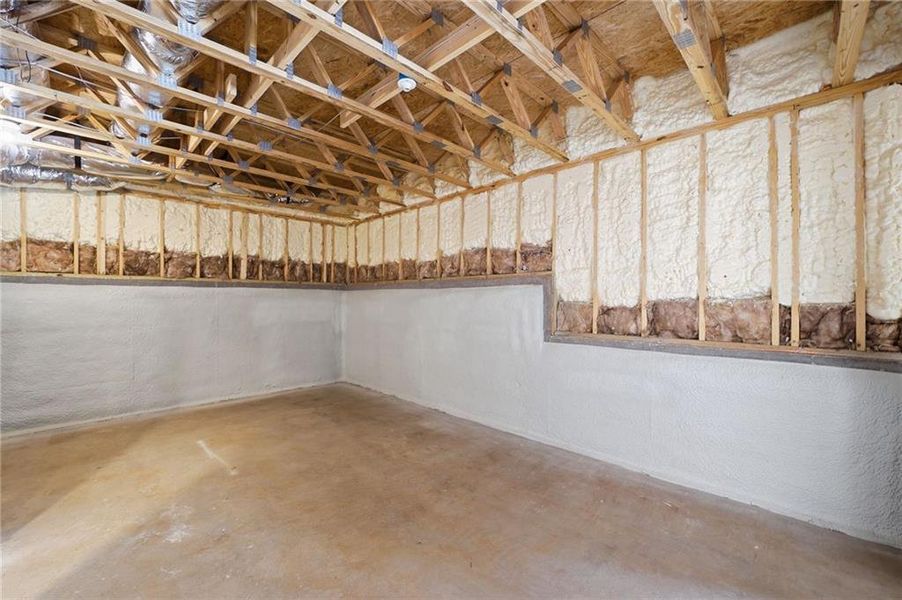 In-progress construction of a new home in , Roswell, GA (Image 65).