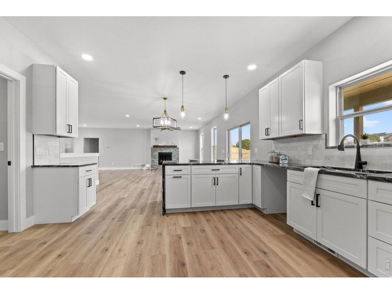 Furnished interior view inside a new home in , Fort Morgan (Image 11).