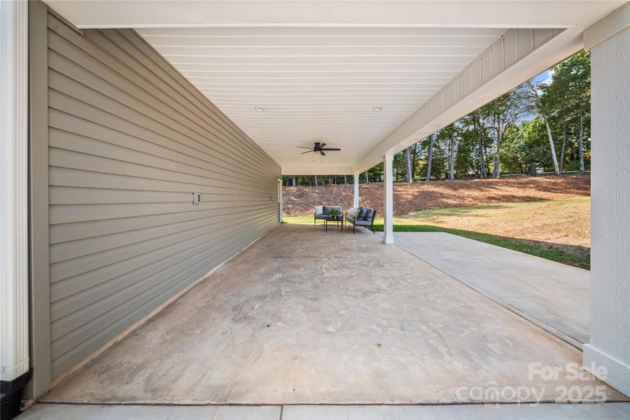 Exterior details and patio area of a home in , Granite Falls (Image 1).