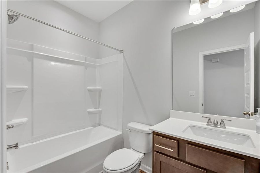 Furnished interior view inside a new home in Westgate Estates, Loganville (Image 8).