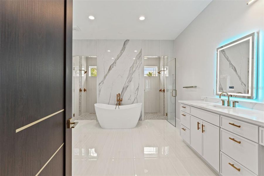 Furnished interior view inside a new home in , Trinity (Image 46).