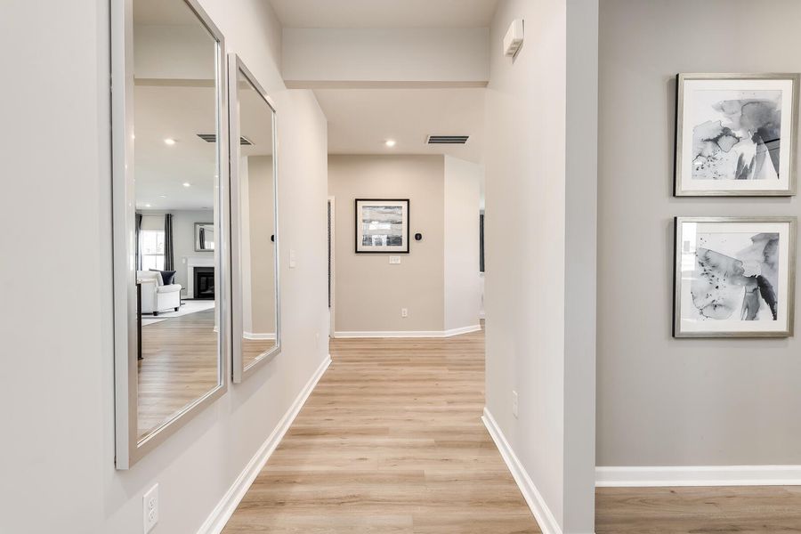 Spacious, unfurnished interior of a new home in Cainhoy Preserve, Huger (Image 17). Spacious, unfurnished interior of a new home in Cainhoy Preserve, Huger (Image 17).
